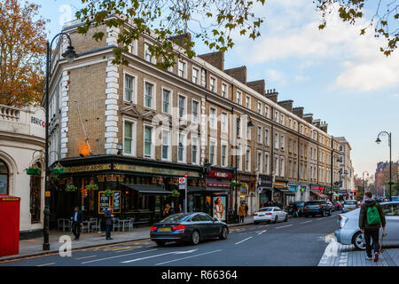 Gloucester Road, South Kensington, Londres Banque D'Images