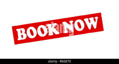 Réservez dès maintenant Banque D'Images