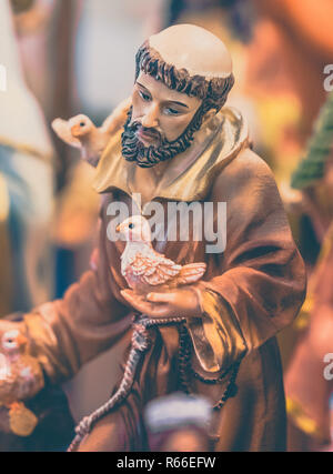 Figurine de Saint Banque D'Images