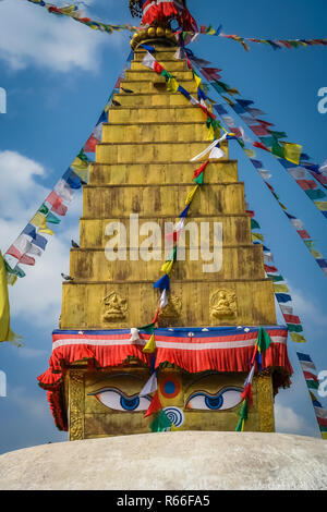 Stupa Boudhanath Banque D'Images