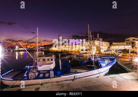 Vieux Port, Limassol, Chypre Banque D'Images