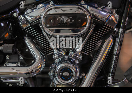 La Russie Peut Krasnoïarsk 16 2020 : Harley Davidson Extérieur
