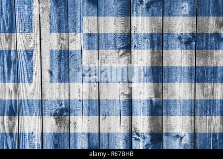 Drapeau de la Grèce sur la texture Banque D'Images