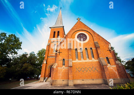 L'église anglicane All Saints New South Wales Australie tumut Banque D'Images