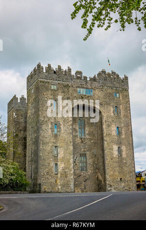 Le Bunratty castle en Irlande Banque D'Images