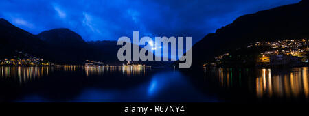 Odda hordaland en Norvège,, Banque D'Images