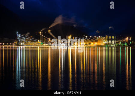 Odda hordaland en Norvège,, Banque D'Images