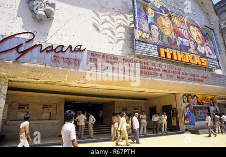 Salle de cinéma, Mumbai, Maharashtra, Inde Banque D'Images