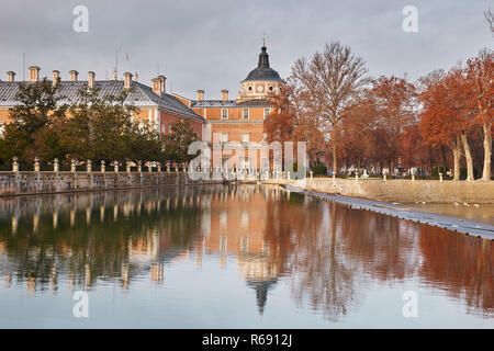 Palais Royal d'Aranjuez. Madrid. Espagne Banque D'Images