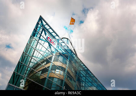 Office fédéral de la Cdu dans la Konrad-Adenauer-Haus de la Klingelhöferstrasse de Berlin-Tiergarten, Allemagne Banque D'Images