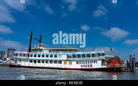 Bateau à aubes à Hambourg Banque D'Images