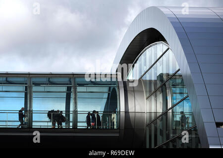 Ancien bâtiment de l'aéroport de Dublin, l'aéroport de Dublin, République d'Irlande Banque D'Images