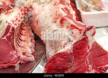 Bistecca alla Fiorentina steak,italien de Toscane classique Banque D'Images