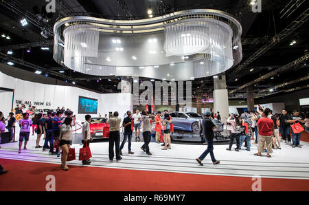 Kuala Lumpur, Malaisie. 4 Décembre, 2018. Visite au stand Lexus à Kuala Lumpur International Motor Show 2018 (KLIMS18) à Kuala Lumpur, Malaisie sur Banque D'Images