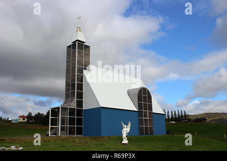 Uthliarkirkja church, l'Islande, le 22 août 2018. (CTK Photo/Jitka Bojanovska) Banque D'Images