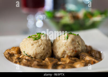 Boulettes de pâte Banque D'Images