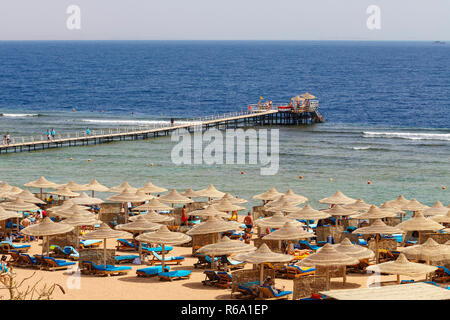 La station balnéaire de la Mer Rouge Sharm el-Sheikh, Egypte, 6 avril 2018. (Photo/CTK Michal Okla) Banque D'Images