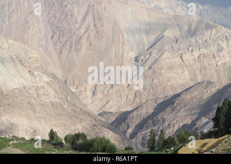 Spiti valley , montagnes nature Banque D'Images