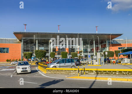 Bâtiment principal, l'aéroport de Capodichino, Naples, Italie, Hauptgebäude, Flughafen, Capodichino Napoli, Italie Banque D'Images