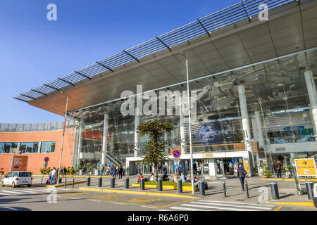 Bâtiment principal, l'aéroport de Capodichino, Naples, Italie, Hauptgebäude, Flughafen, Capodichino Napoli, Italie Banque D'Images