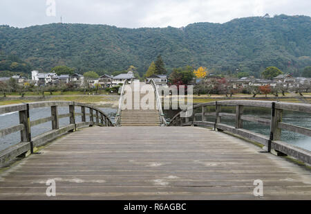 Pont Kintai-kyo à Iwakuni, Japon Banque D'Images