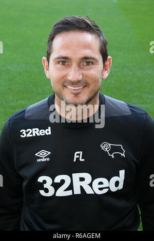 Frank Lampard, Derby County manager Banque D'Images