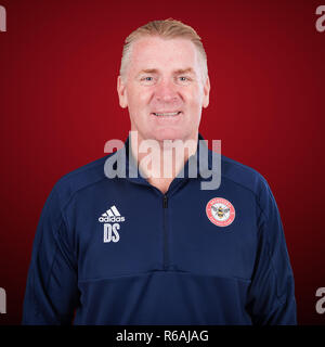 Dean Smith - Entraîneur en chef - Brentford FC Banque D'Images