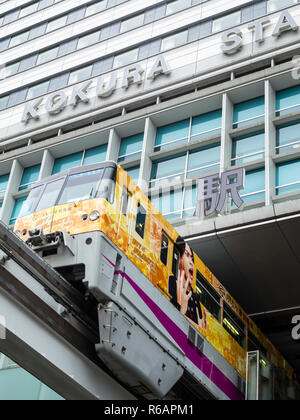 Kokura Station, Kita-Kyushu, Japon Banque D'Images