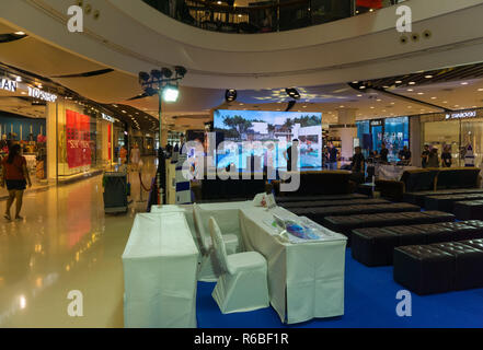PATTAYA, THAÏLANDE - octobre 18,2018 : Festival à l'intérieur du Central Mall, qui est entre la deuxième et la Beach Road,ont été préparations faites pour un sho marketing Banque D'Images