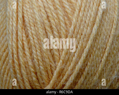 Pelote de laine tricot fil texture de fond macro fibre gris Banque D'Images