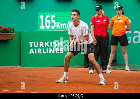 Santiago Giraldo en ATP250 Istanbul ouvrir 27 avril - 3 mai 2015 à la Garanti Koza Arena Banque D'Images