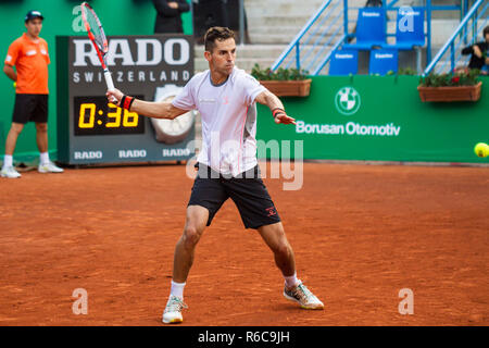 Santiago Giraldo en ATP250 Istanbul ouvrir 27 avril - 3 mai 2015 à la Garanti Koza Arena Banque D'Images