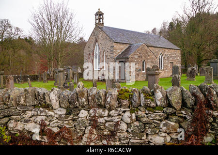 Église paroissiale Dowally Dowally Perthshire en Écosse Banque D'Images