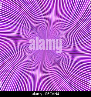 Spirale hypnotique abstract violet ray burst fond de rayure Illustration de Vecteur