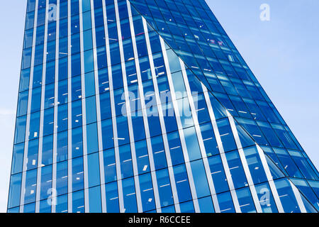 240 Blackfriars Road glass bâtiment architecture abstraite. Londres, Angleterre Banque D'Images