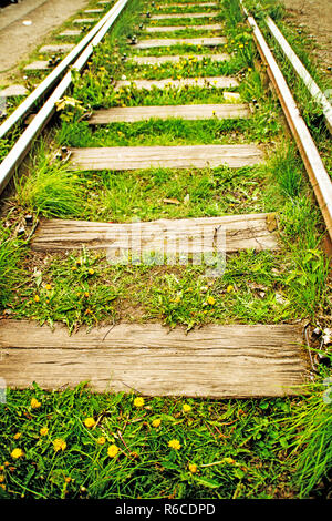 Rails d'ordre Banque D'Images