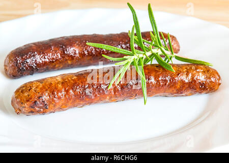 Merguez, saucisses grillées, de l'Afrique du Nord Banque D'Images