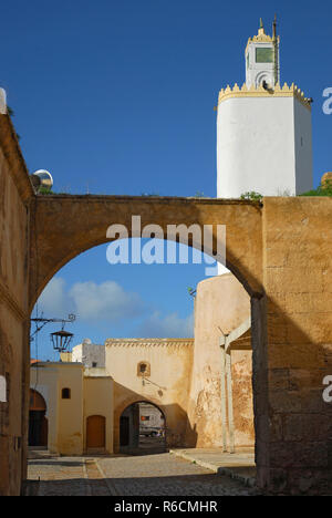 L'Afrique, Maroc, El Jadida, la Grande Mosquée Banque D'Images