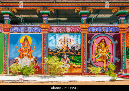 Koneswaram Temple de Trincomalee, Sri Lanka Banque D'Images