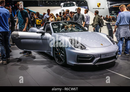 Francfort - Sept 2015 : présenté à l'IAA International Motor Show le 20 septembre 2015 à Francfort, Allemagne Banque D'Images