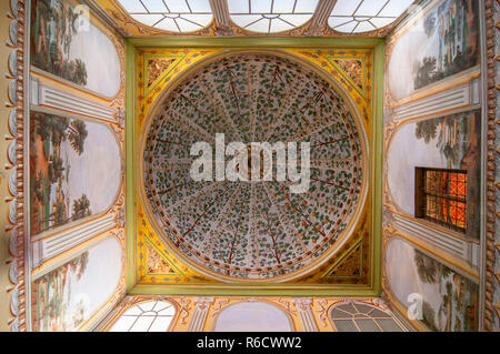 Les appartements de la Reine Mère, Harem, le palais de Topkapi, Istanbul, Turquie Banque D'Images