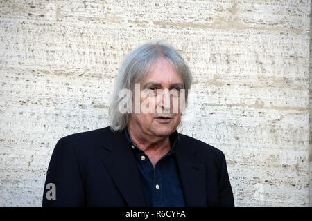 Rome, Italie. 9Th Jul 2018. L'espace moderne - film de présentation NATALE UN 5 stelle Enrico Vanzina Crédit : Giuseppe Andidero/Alamy Live News Banque D'Images