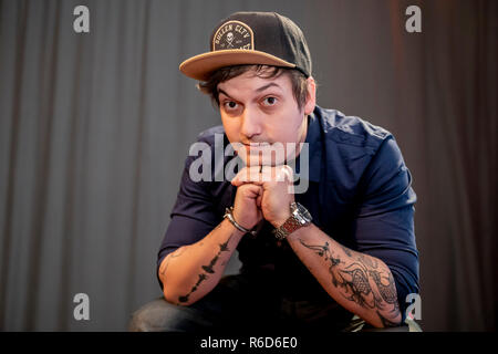 Berlin, Allemagne. Le 05 mai 2018. 'LeFloid' Florian YouTuber Diedrich se trouve à l'examen annuel de 2018 YouTube YouTube Space de Berlin. Credit : Christoph Soeder/dpa/Alamy Live News Banque D'Images