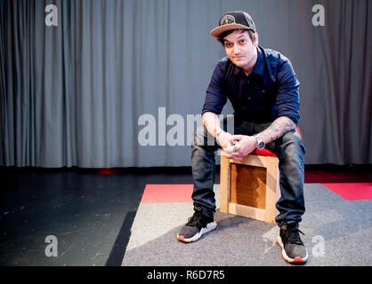 Berlin, Allemagne. Le 05 mai 2018. 'LeFloid' Florian YouTuber Diedrich se trouve à l'examen annuel de 2018 YouTube YouTube Space de Berlin. Credit : Christoph Soeder/dpa/Alamy Live News Banque D'Images