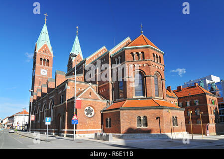 La Basilique de Notre Mère de miséricorde est une église franciscaine dans Maribor, Slovénie Banque D'Images