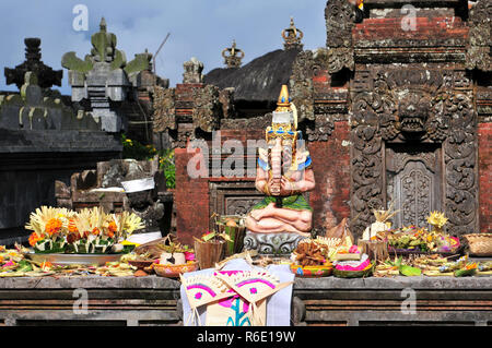 Pura Ulun Danu Batur (également connu sous le nom de Pura Ulun Danu, Pura Batur est le deuxième plus important temple à Bali, Indonésie Banque D'Images