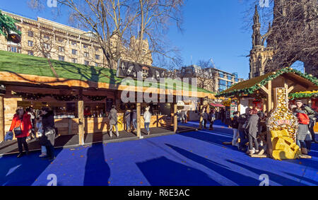 Baileys' Traiter Bar à Edinburgh's Christmas 2018 dans les jardins de Princes Street Edinburgh Scotland UK Banque D'Images