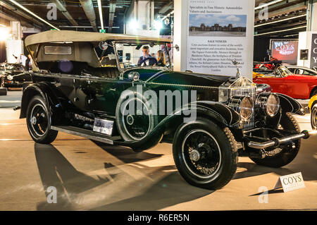 Francfort - Sept 2015 : Rolls Royce Silver Ghost présenté à l'IAA International Motor Show le 20 septembre 2015 à Francfort, Allemagne Banque D'Images