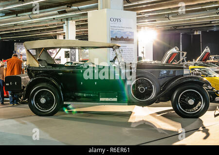 Francfort - Sept 2015 : Rolls Royce Silver Ghost présenté à l'IAA International Motor Show le 20 septembre 2015 à Francfort, Allemagne Banque D'Images