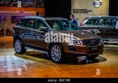 Moscou, Russie - 19 août 2012 : VOLVO XC60 présenté comme une première mondiale à la 16e SIAM (Moscow International Automobile Salon) le 30 août 2012 à Mosco Banque D'Images